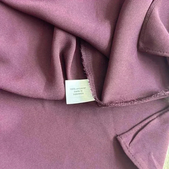 Lane Bryant Purple Blouse size 18 - Picture 5 of 6